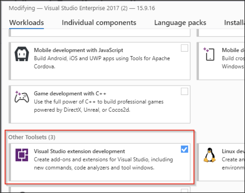 Visual Studio Extension